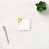 Persoonlijke Herfstbladeren Watercolor Post-Its Post-it® Notes (Kantoor)