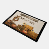 Persoonlijke herfstdeurmat deurmat (Schuin)