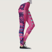 Persoonlijke Herhalingsnaam 5 letters Leggings (Rechts)