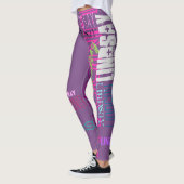Persoonlijke Herhalingsnaam 7 letters Leggings (Links)