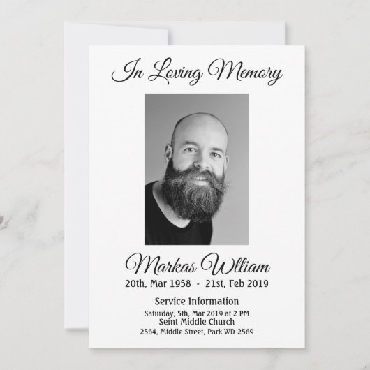 Persoonlijke herinneringen kaart (Voorkant)