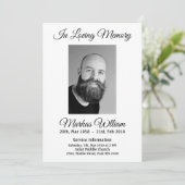 Persoonlijke herinneringen kaart (Staand voorkant)