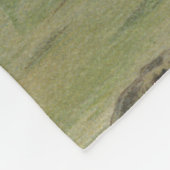 Persoonlijke hertiegelvis fleece deken (Hoek)