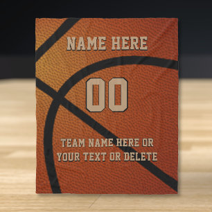 Persoonlijke high-definition beelden voor Basketba Fleece Deken