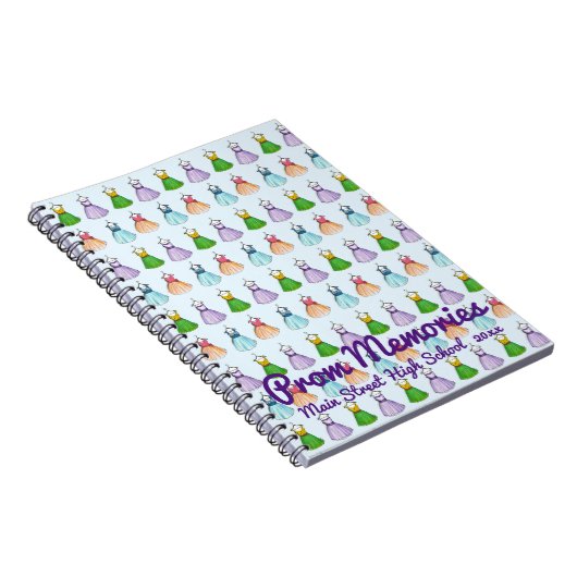 Persoonlijke High School Prom-Mode voor professore Notitieboek (Rechterzijde)