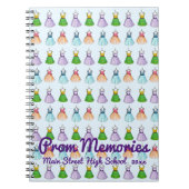 Persoonlijke High School Prom-Mode voor professore Notitieboek (Voorkant)