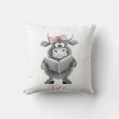 Persoonlijke Highland Koe Leeskussen Kussen (Voorkant)