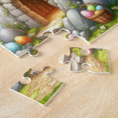 Persoonlijke Hij Is Opgestaan Pasen Legpuzzel (Zijkant)