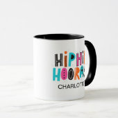 Persoonlijke Hip Hip Hoera Viering Mok (Voorkant rechts)