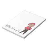 Persoonlijke Hip Hop Jazz Dance Teacher Gift Notitieblok (Linkerzijde)