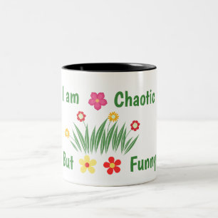 Persoonlijke Hippie Bloem Koffiemok Tweekleurige Koffiemok