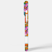Persoonlijke Hippie Bloemkracht Case-Mate iPhone Case (Achterkant / Links)