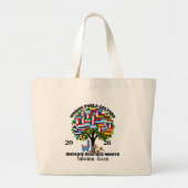 Persoonlijke Hispanic Heritage Month Grote Tote Bag (Voorkant)
