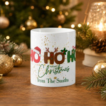 Persoonlijke Ho Ho Ho Kerstmok