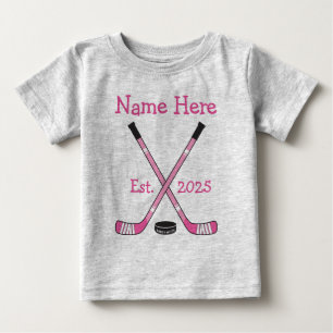 Persoonlijke hockey Baby Girl Naam Jaar geboren Ro