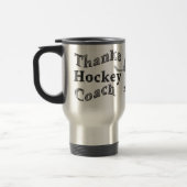 Persoonlijke Hockey Coach-cadeautjes met naam en j Reisbeker (Links)