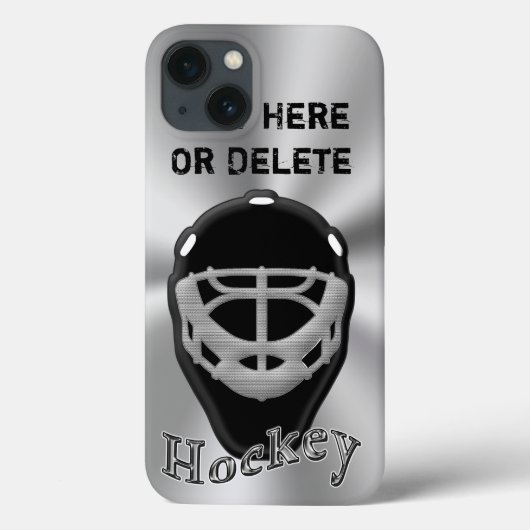 Persoonlijke hockey iPhone Case, iPhone 6S of 6 Case-Mate iPhone Case (Achterkant)