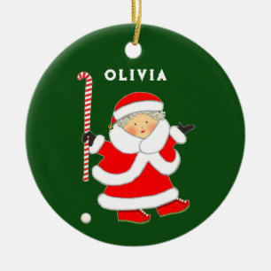 Persoonlijke Hockey Keramisch Ornament