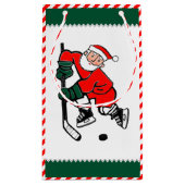 Persoonlijke hockey-kersttas met kleine cadeautjes klein cadeauzakje (Achterkant)