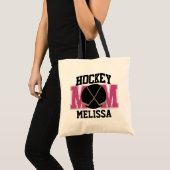 Persoonlijke Hockey Moeder (ROZE) Tote Bag (Voorkant (product))