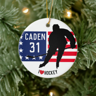 Persoonlijke Hockey Ornament