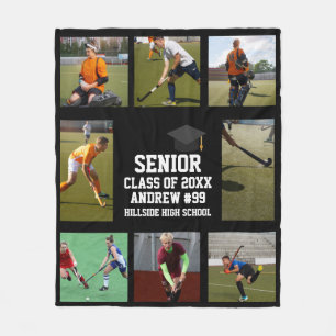 Persoonlijke Hockey Senior Avond Afstuderen Fleece Deken