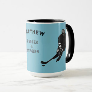 Persoonlijke Hockey Speler Cadeau Mok