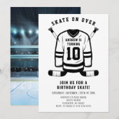 Persoonlijke Hockey Thema Verjaardag Party Uitnodi Kaart (Voorkant / Achterkant)