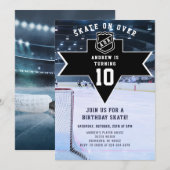 Persoonlijke Hockey Thema Verjaardag Party Uitnodi Kaart (Voorkant / Achterkant)