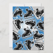 Persoonlijke Hockey Verjaardag Uitnodiging (Achterkant)