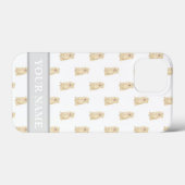 Persoonlijke hoe-hoe-hond Case-Mate iPhone case (Achterkant (horizontaal))