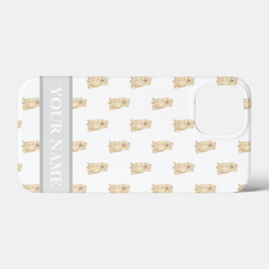 Persoonlijke hoe-hoe-hond Case-Mate iPhone case (Achterkant (horizontaal))