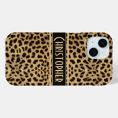 Persoonlijke Hoes-Mate iPh met Luipaardvlekkenprin Case-Mate iPhone Case (Achterkant (horizontaal))