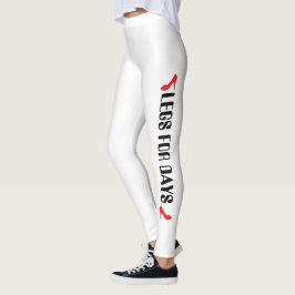 Persoonlijke Hoge Hak Quote Leggings