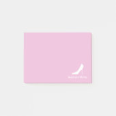 Persoonlijke hoge hak schoen mode Post-it® notitie Notes (Voorkant)