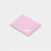 Persoonlijke hoge hak schoen mode Post-it® notitie Notes (Schuin)