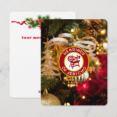 Persoonlijke hOJ-kerstkaart Feestdagenkaart (Voorkant / Achterkant)