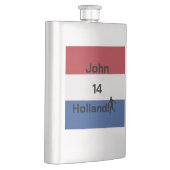 Persoonlijke Holland Vlag Voetbal Geest Flacon (Rechts)