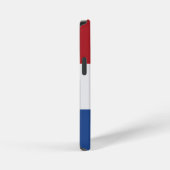 Persoonlijke Holland Vlag Voetbal Trotsheid iPhone Hoesje (Rechterkant)