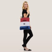 Persoonlijke Holland Vlag Voetbal Trotsheid Tote Bag (Op model)