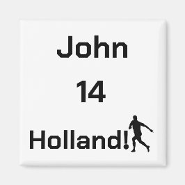 Persoonlijke Holland Voetbal Atletische Geest Magneet