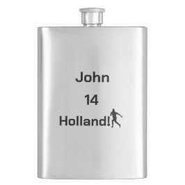 Persoonlijke Holland Voetbal Fan Tribute Flacon