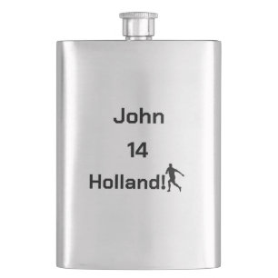 Persoonlijke Holland Voetbal Fan Tribute Flacon