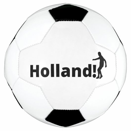 Persoonlijke Holland Voetbal Moderne Kunst (Voorkant)