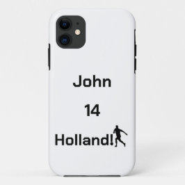 Persoonlijke Holland Voetbal Sportieve Stijl Case-Mate iPhone Case