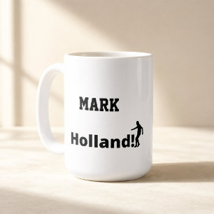 Persoonlijke Holland Voetbalfan Koffie Koffiemok