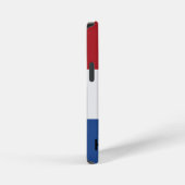 Persoonlijke Hollandse Vlag Voetbal Trots iPhone Hoesje (Rechterkant)
