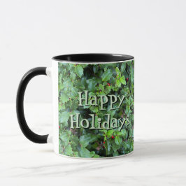 Persoonlijke Holly Berry Kerst Vakantie Geschenk M Mok