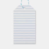 Persoonlijke Home Bakery Blue Flower Mixer Cadeaulabel (Achterkant)