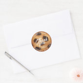 Persoonlijke Homemade Bakery Classic Round Sticker (Envelop)